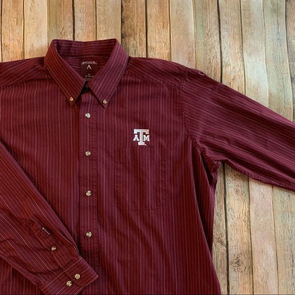 Texas A&M University men’s long sleeve button down shirt | size Extra Large - Picture 10 of 10